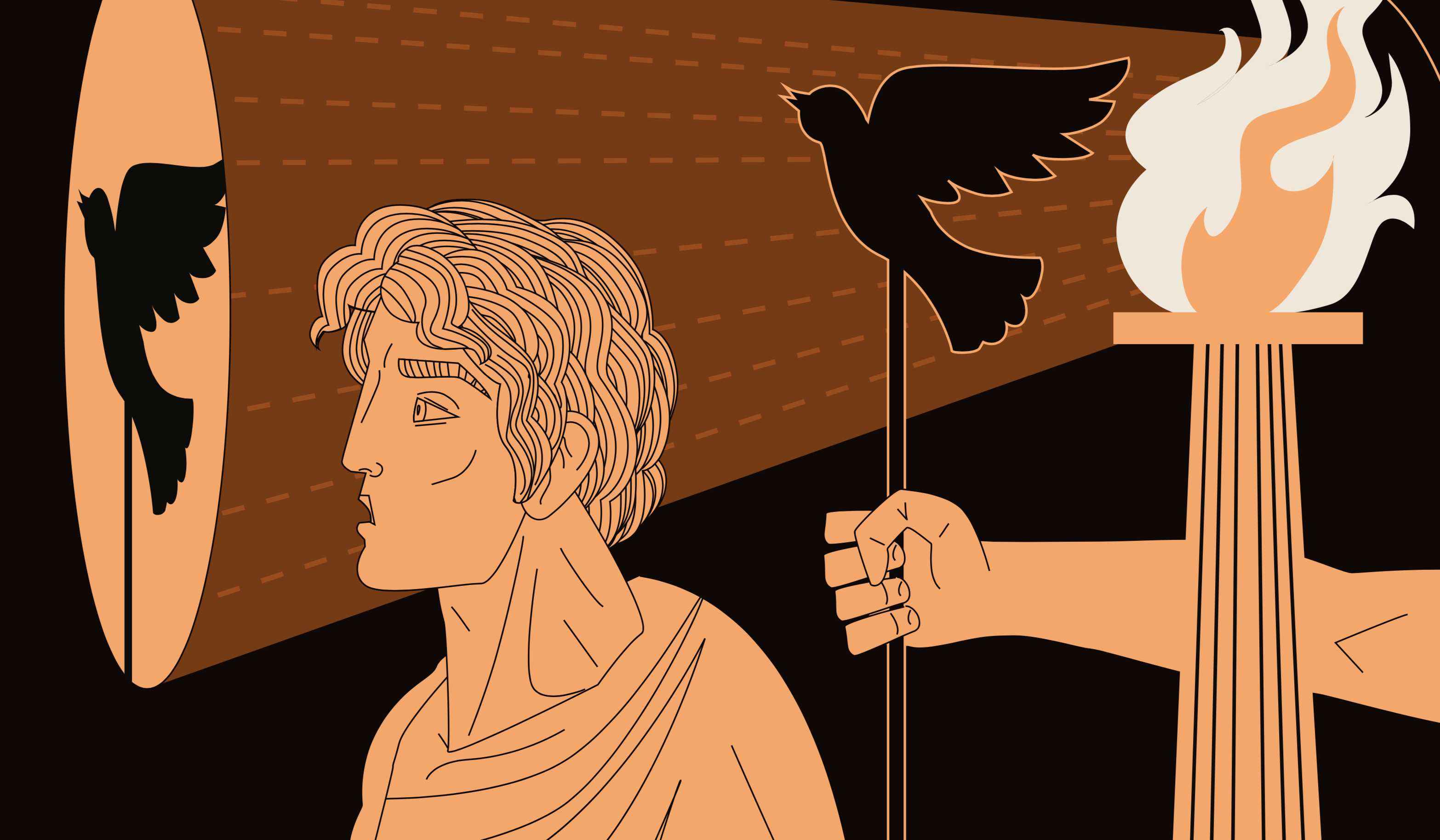 Allegory concept illustration